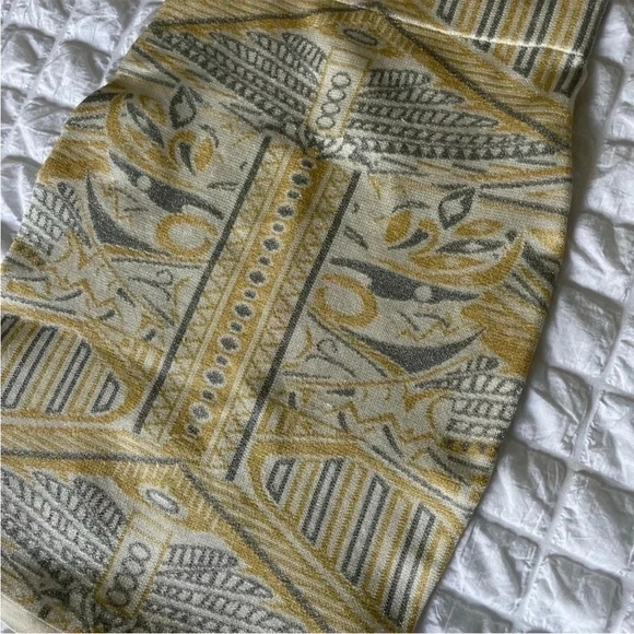 Wow couture knit printed pencil midi skirt - Picture 2 of 6